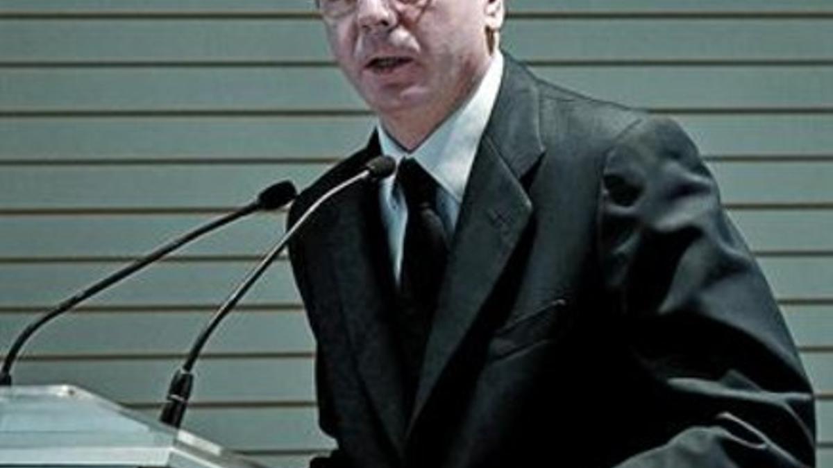 El ministro de Justicia, Alberto Ruiz-Gallardón, a finales de enero.
