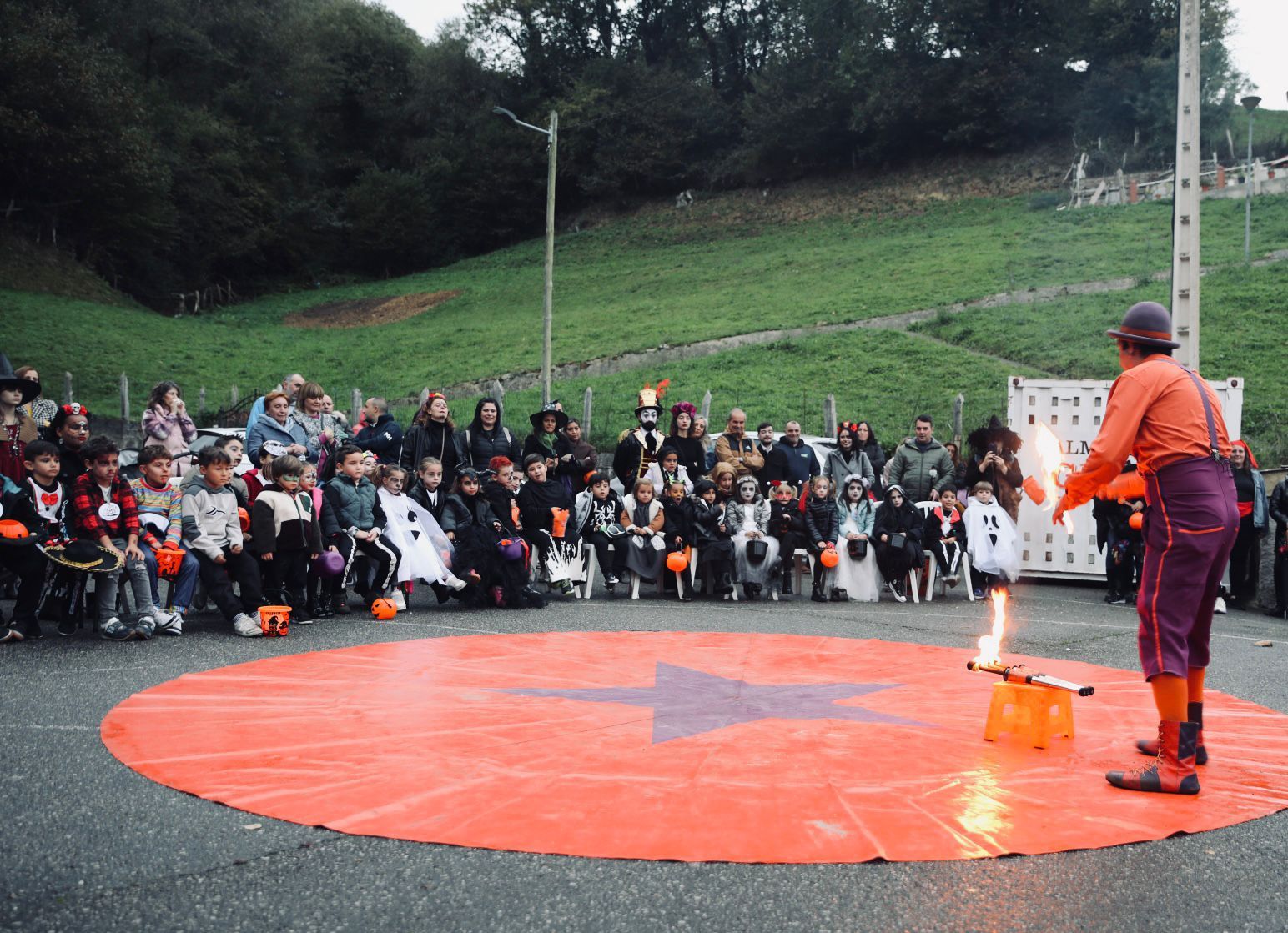 Así fue la fiesta de Halloween en San Mamés