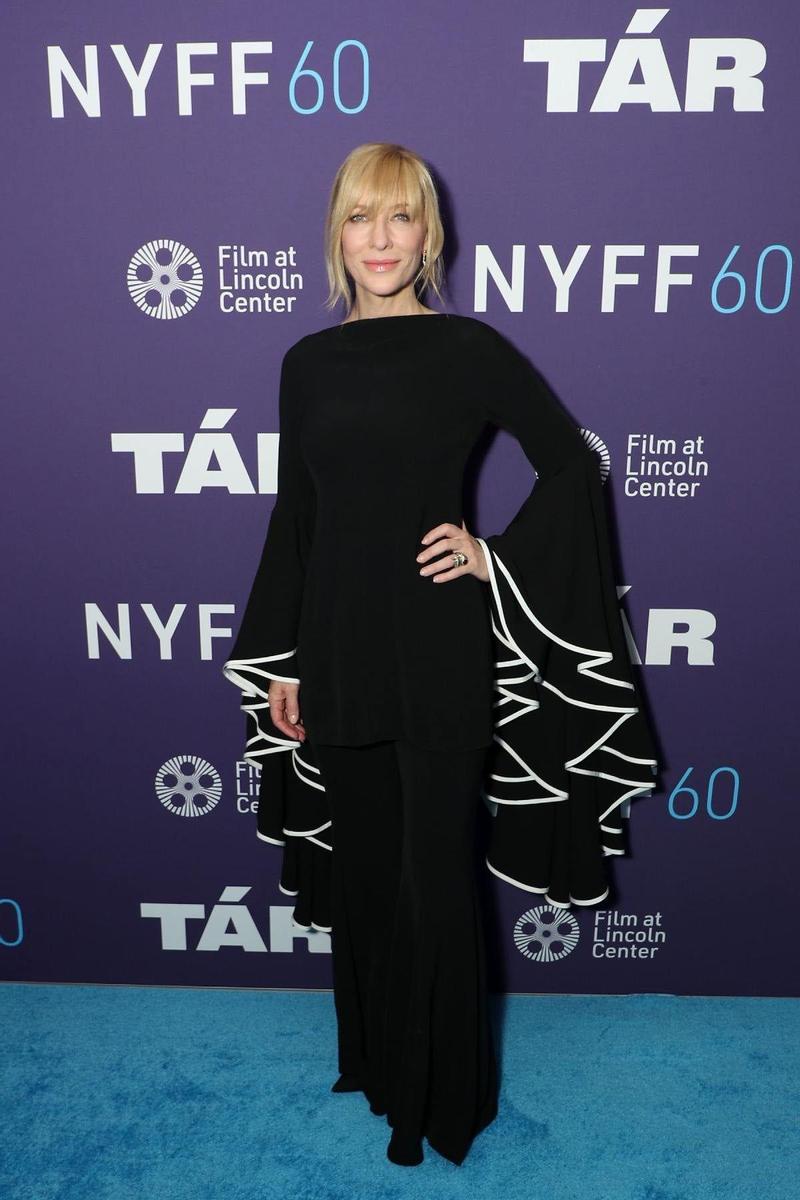 Cate Blanchett con vestido de Proenza Schouler