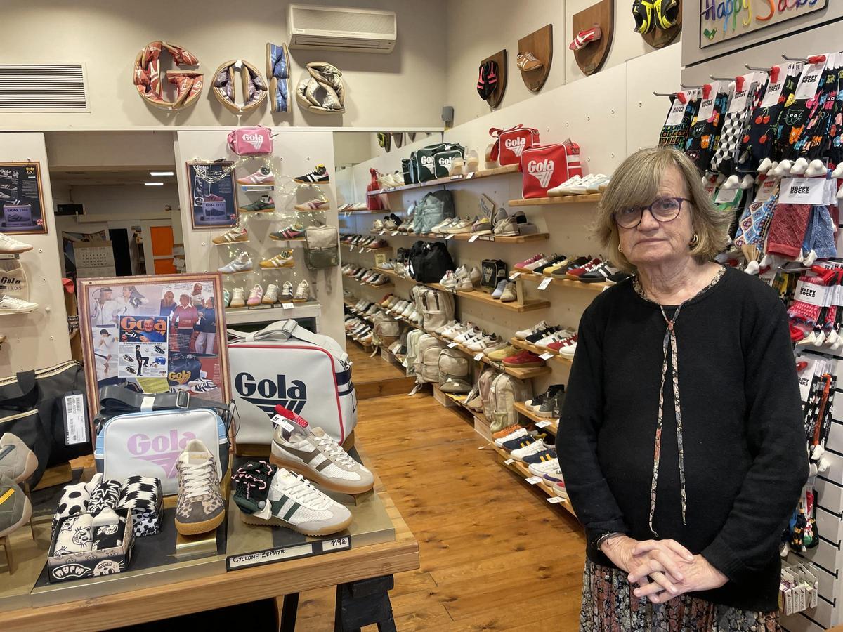 Marta Font, propietaria de la tienda Gola de la calle Muntaner