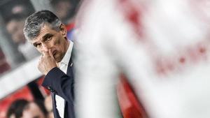 José Luis Mendilibar, eliminado de la Champions