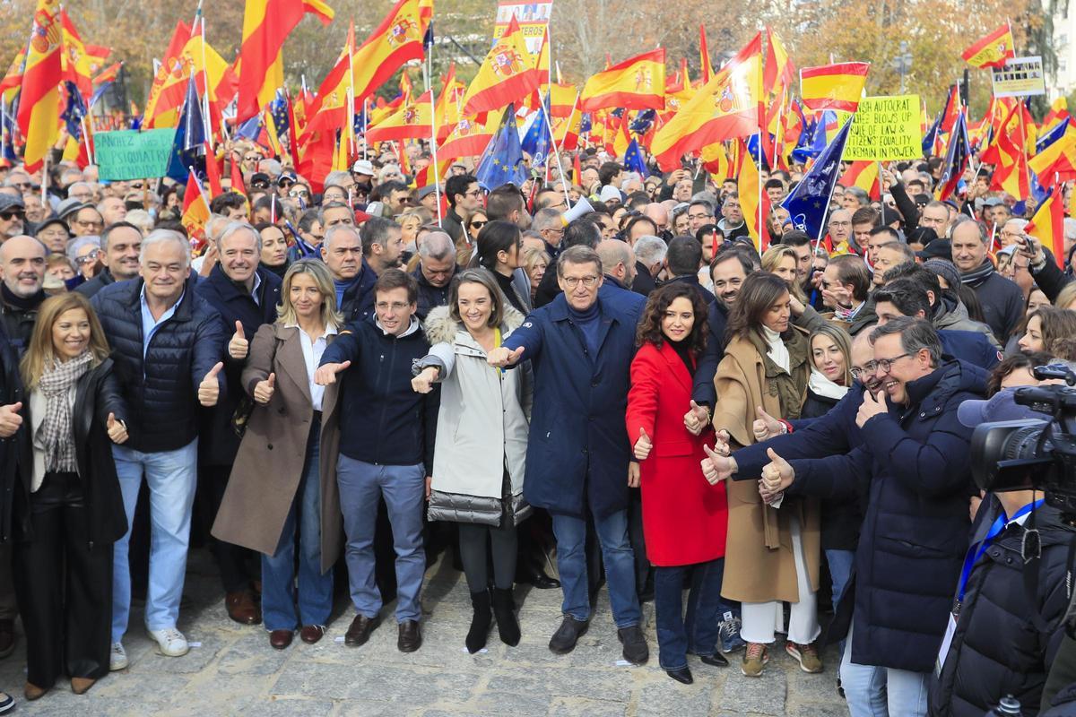 Directe | Feijóo anuncia més mobilitzacions contra l’amnistia i el Govern de Sánchez