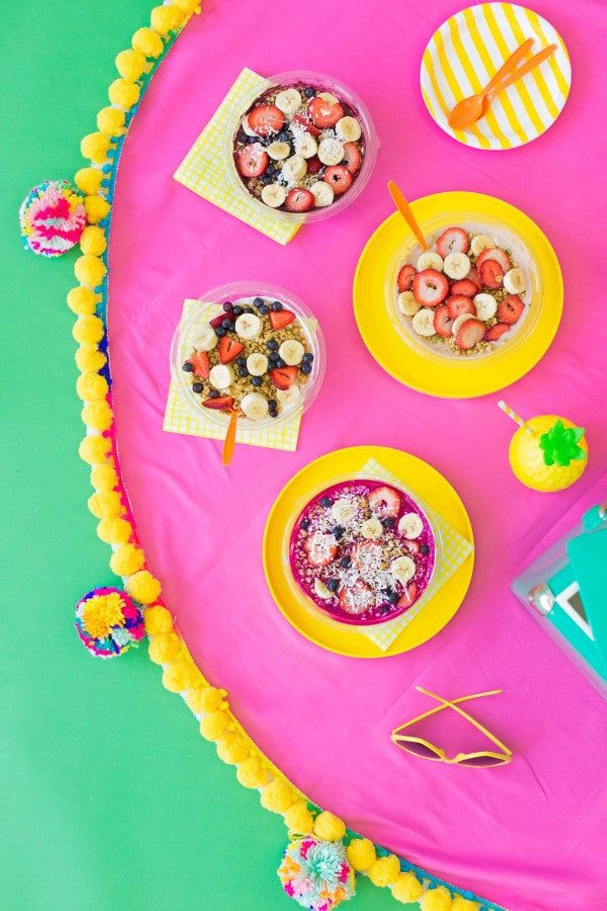 Manta de picnic DIY