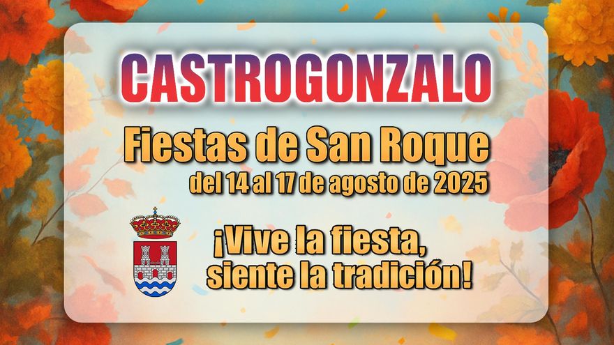 Fiestas de San Roque en Castrogonzalo - Programa completo