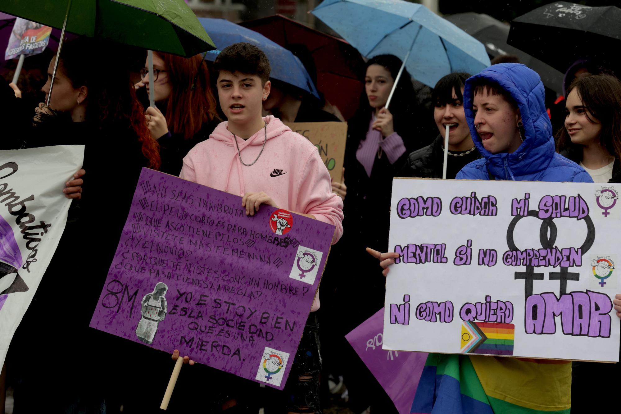 Manifestación del 8M en Oviedo