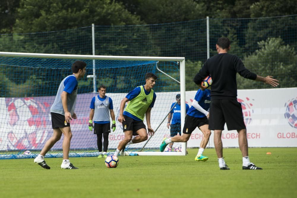 Entrenamiento del Real Oviedo