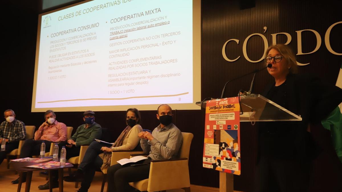 Un momento de las jornadas sobre comunidades energéticas cooperativas.