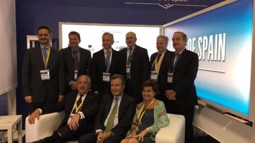 Candido Creis. Luis Ibarra. Paulino Plata, Asier Atutxa, Enrique Losada, José Francisco Torrado, Joan Gual de Baleares y Eva Miquel