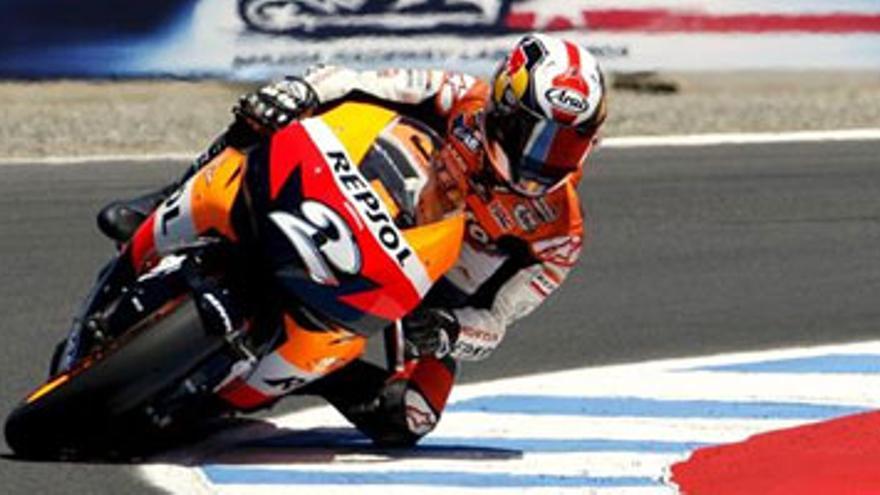 Pedrosa regresa a España y no correrá en Laguna Seca