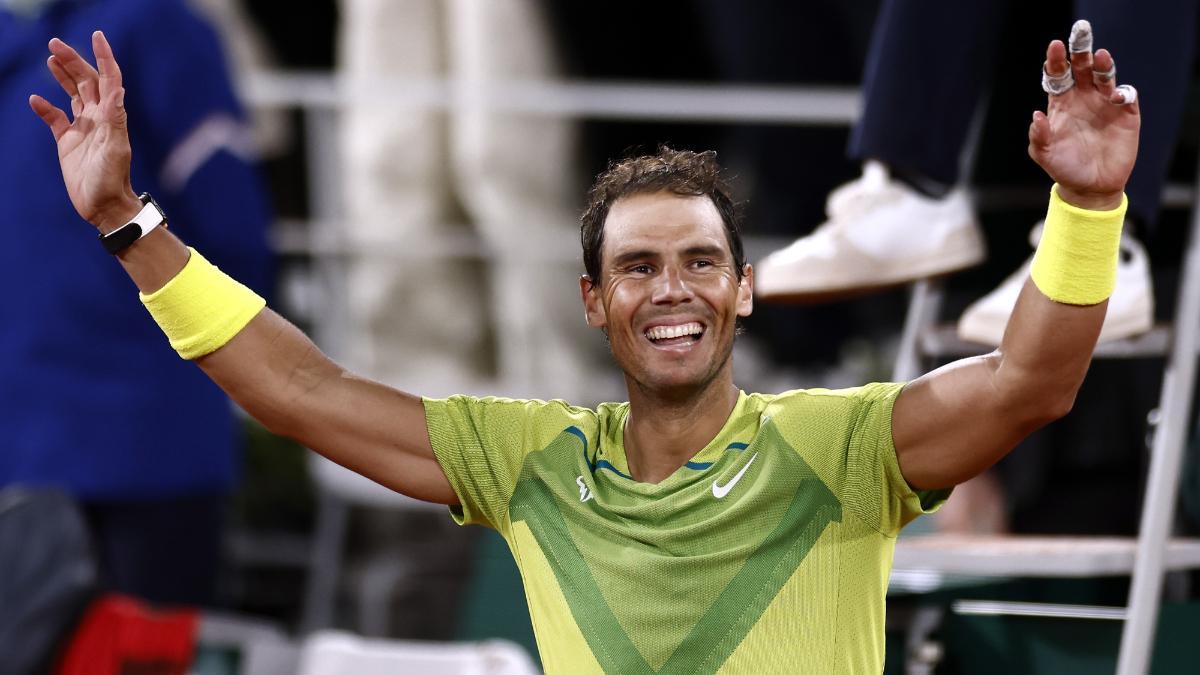 Rafa Nadal, en el último duelo ante Novak Djokovic en Roland Garros
