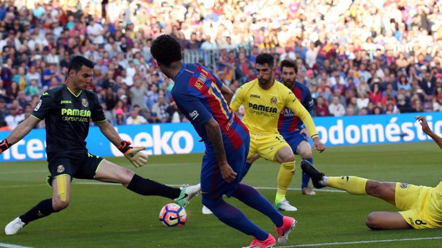 Jugada del gol de Neymar