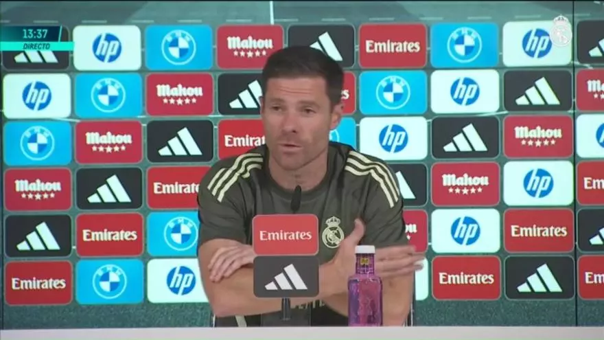 Xabi Alonso: "Ningún jugador me ha dicho que no quiere jugar en una posición"