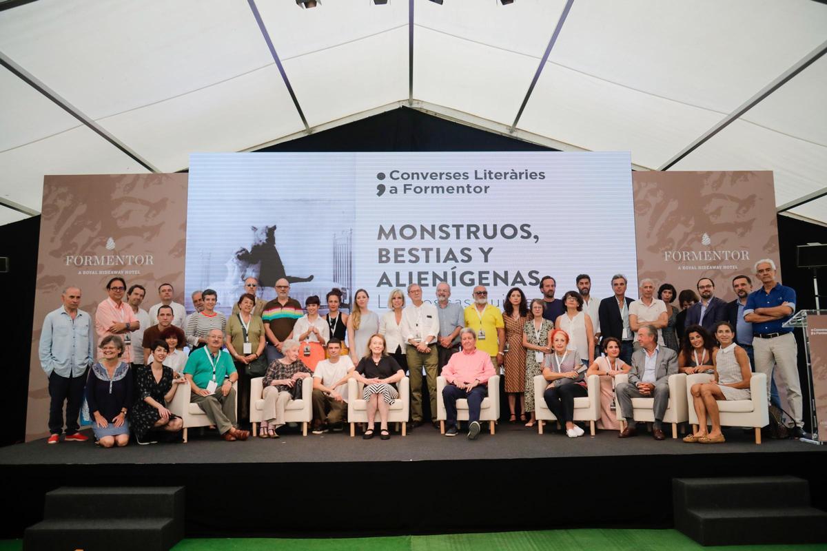 Los participantes en las Conversaciones Literarias de Formentor en 2019, la última presencial que se celebró en Mallorca