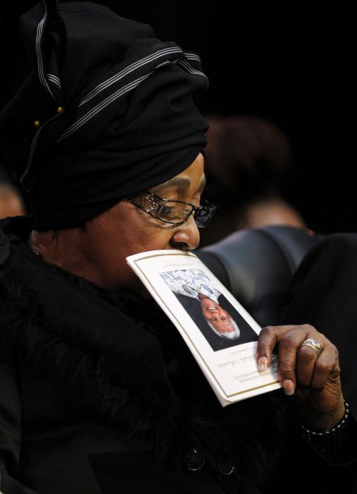 FILE PHOTO: Winnie Mandela, ex-wife of former ...