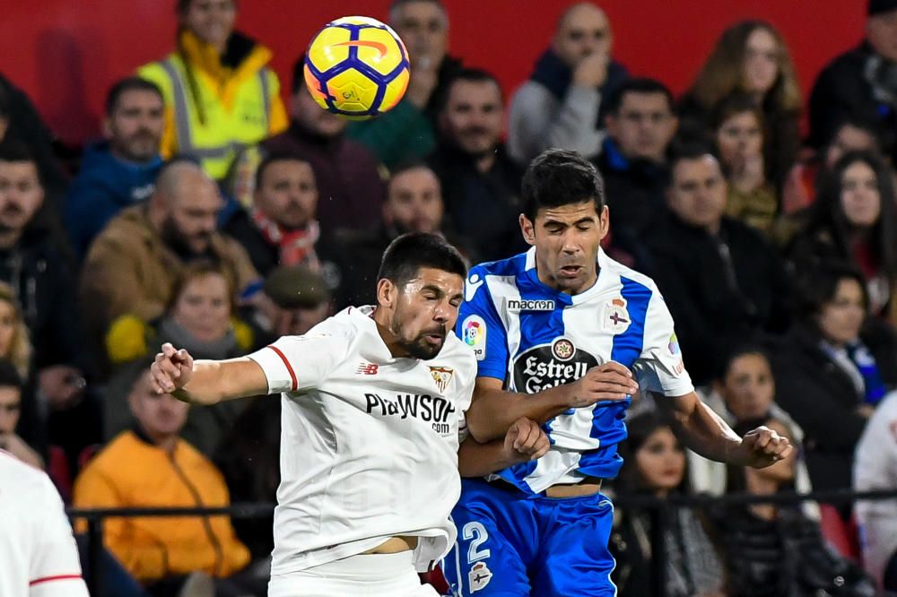 El Dépor cae 2-0 en Sevilla