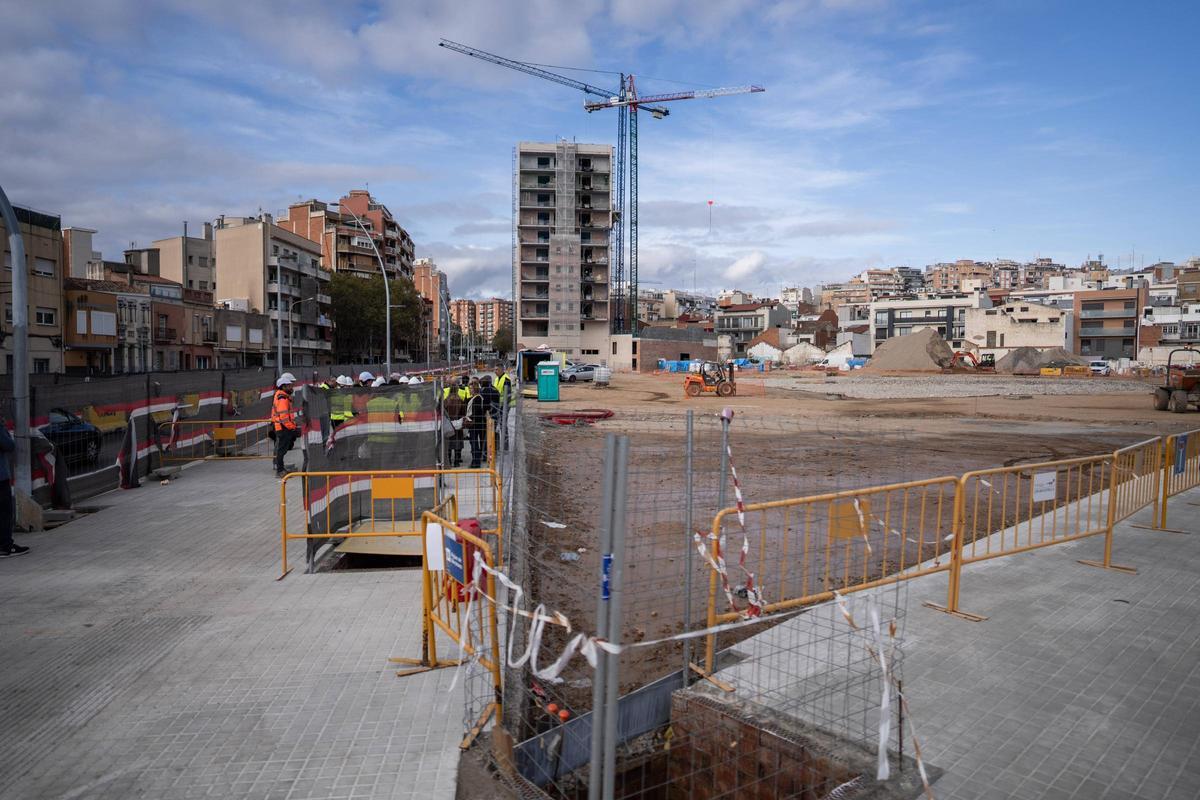 Las obras de la Rambla de Sant Joan de Badalona finalizarán en verano del 2026