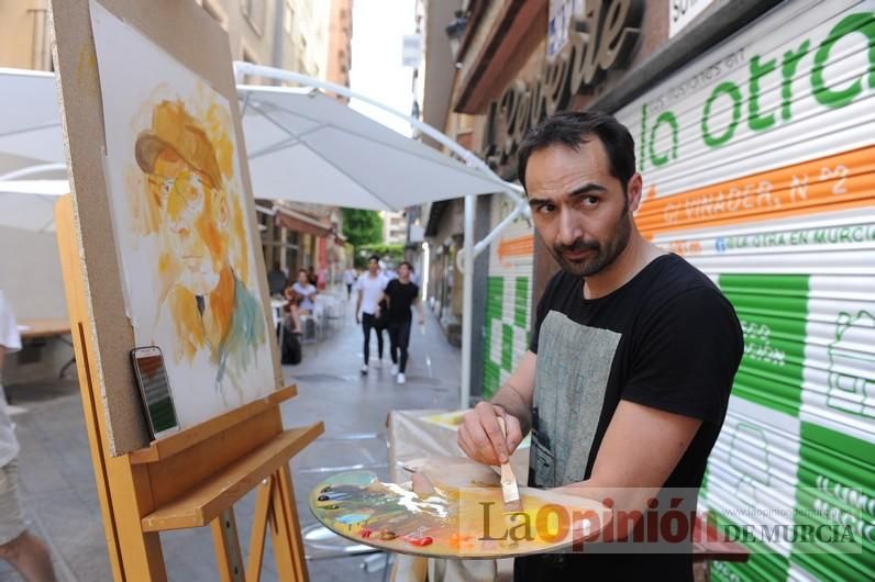 Retratos de seis pintores en el Ramón Gaya