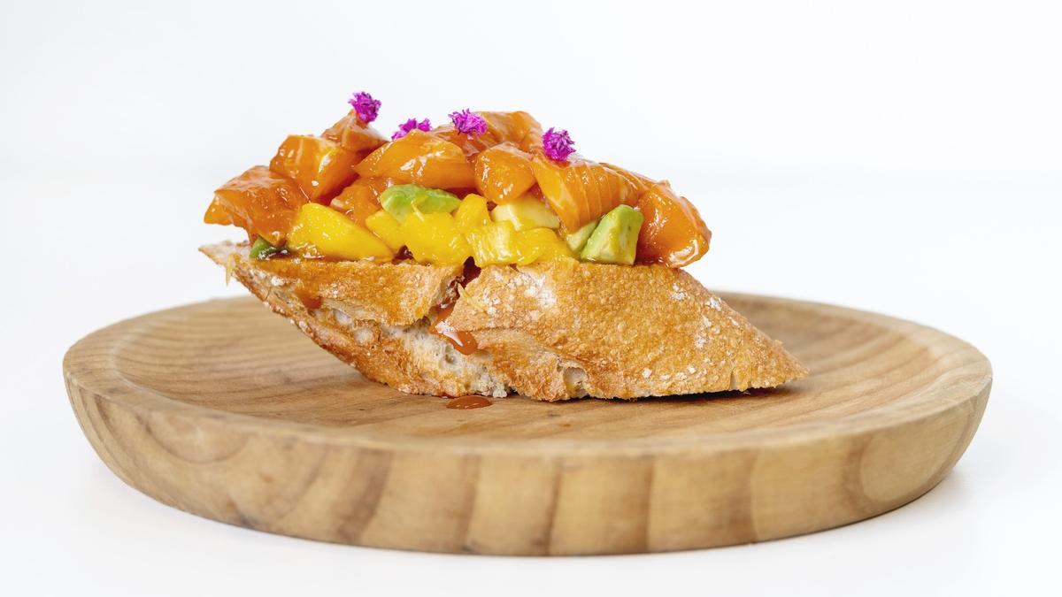 Tapas y platos de salmón Fiesta del Salmón A Estrada