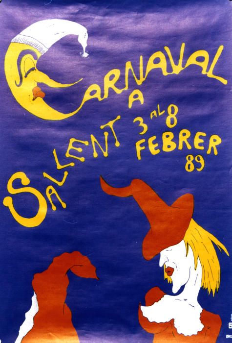 Tots els cartells del Carnaval de Sallent