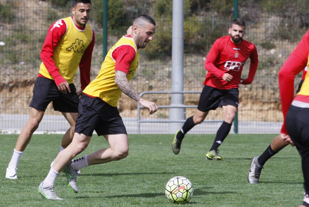 Entrenament del Girona FC (6/4/16)