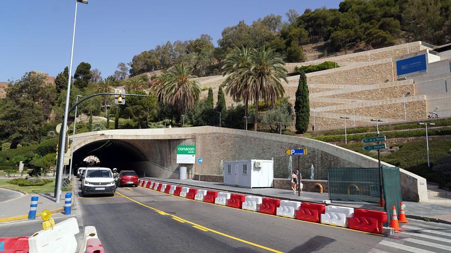 Inicio de las obras de insonorización del túnel de la Alcazaba