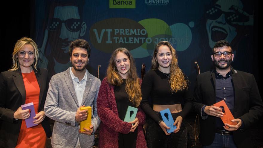Los ganadores y las ganadoras de la última edición de los Premios Talento Joven CV.