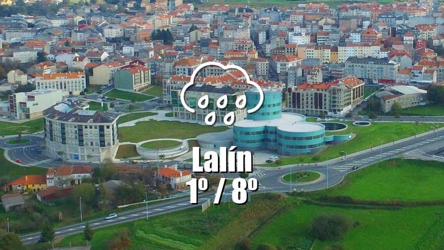 El tiempo en Lalín: previsión meteorológica para hoy, viernes 21 de noviembre