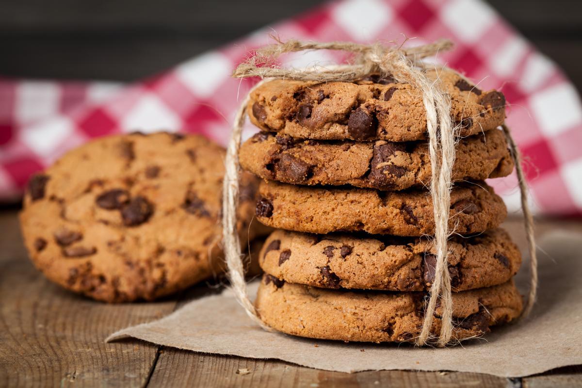 Galletas con chocolate.