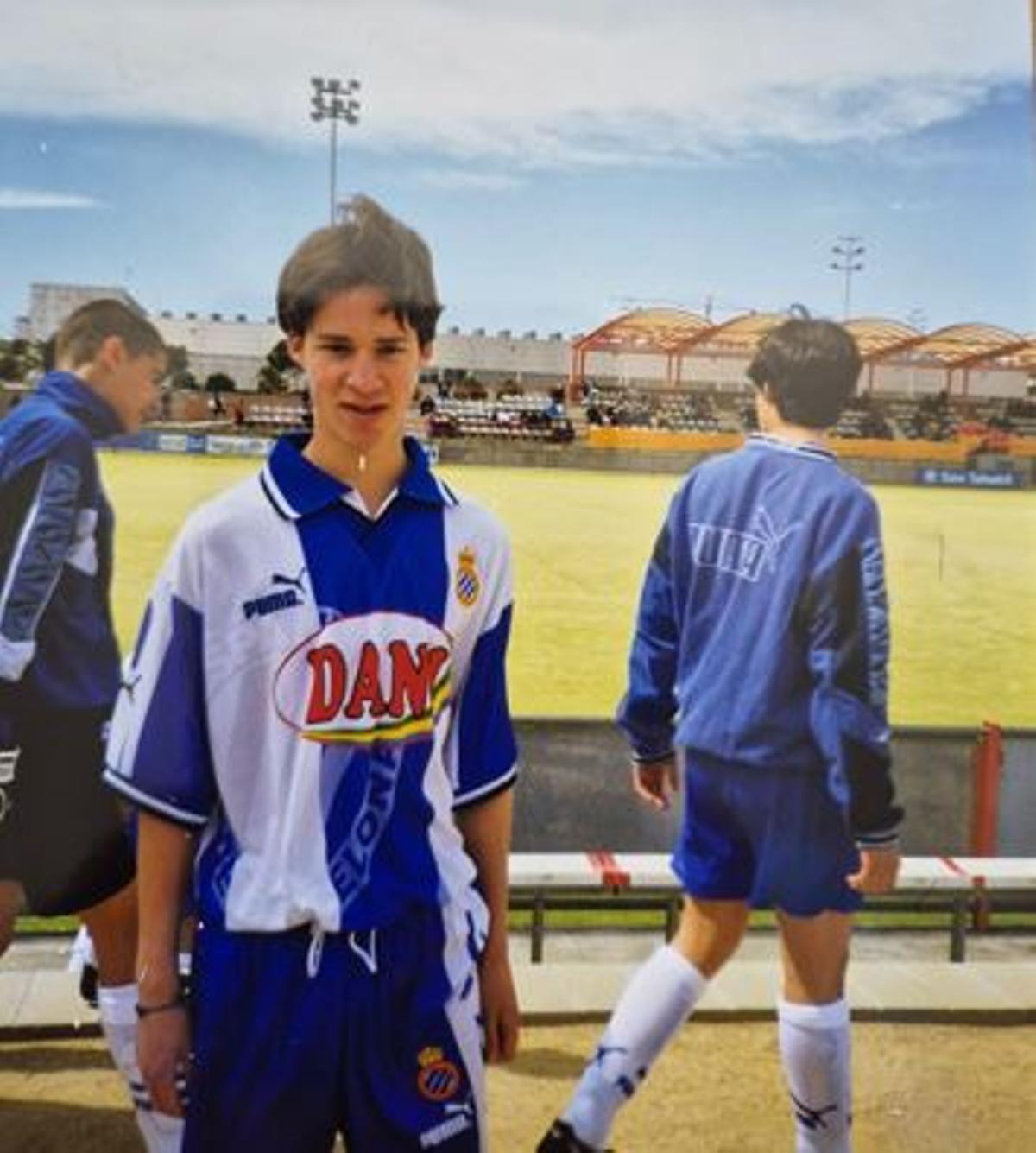 El ripollès, durant l'etapa a l'Espanyol