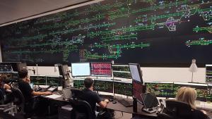 El Centro de Regulación de la Circulación de Adif (CRC) en la estación de França de Barcelona