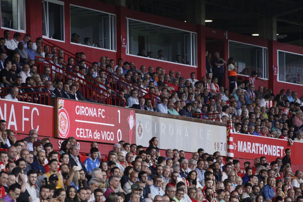 Les imatges del Girona - Celta de Vigo