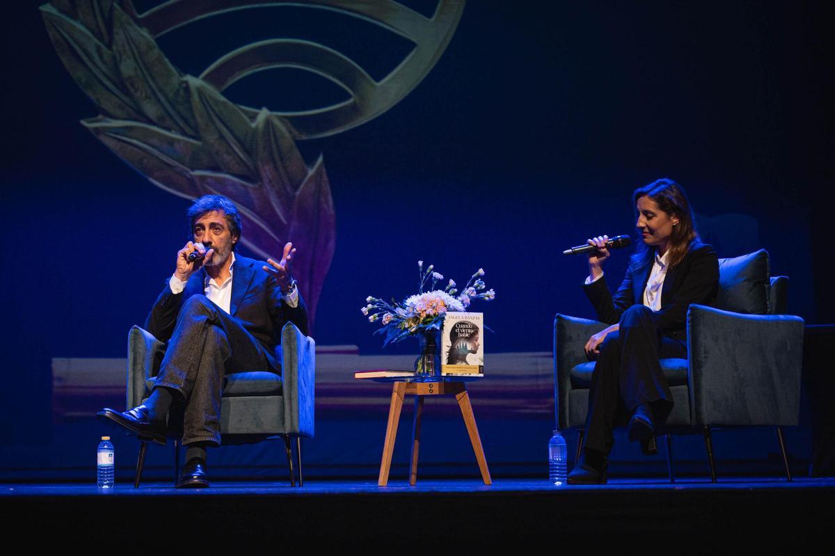 Juan del Val y Ángela Banzas, en el acto celebrado el pasado miércoles en El Sauzal.