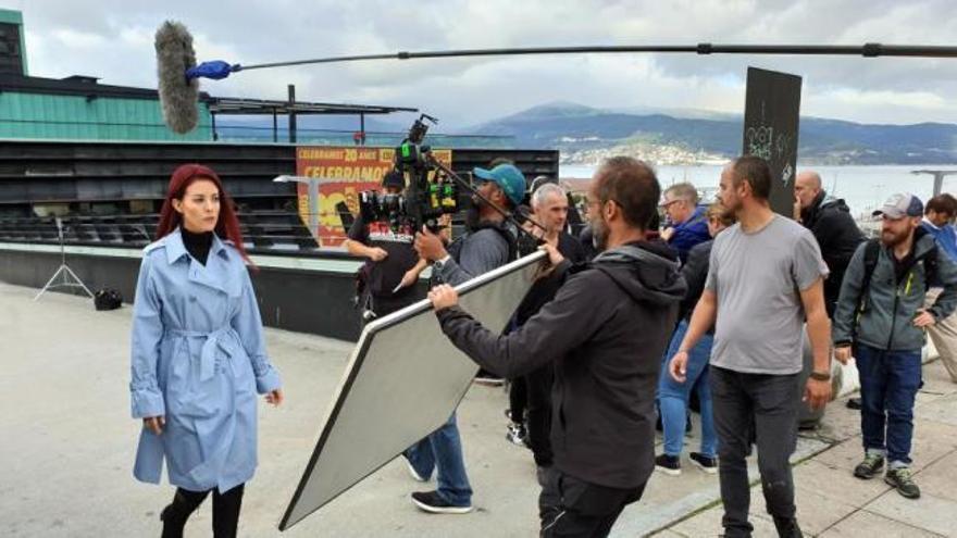 Vigo acoge la grabación de la serie "Enemigo Íntimo", que será emitida por Netflix