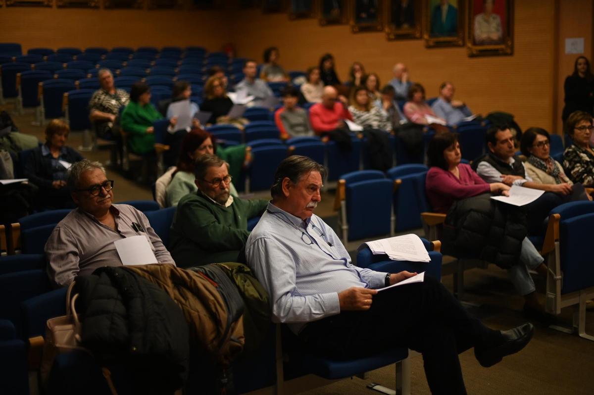Asamblea de Cemsatse, este viernes en Zaragoza.