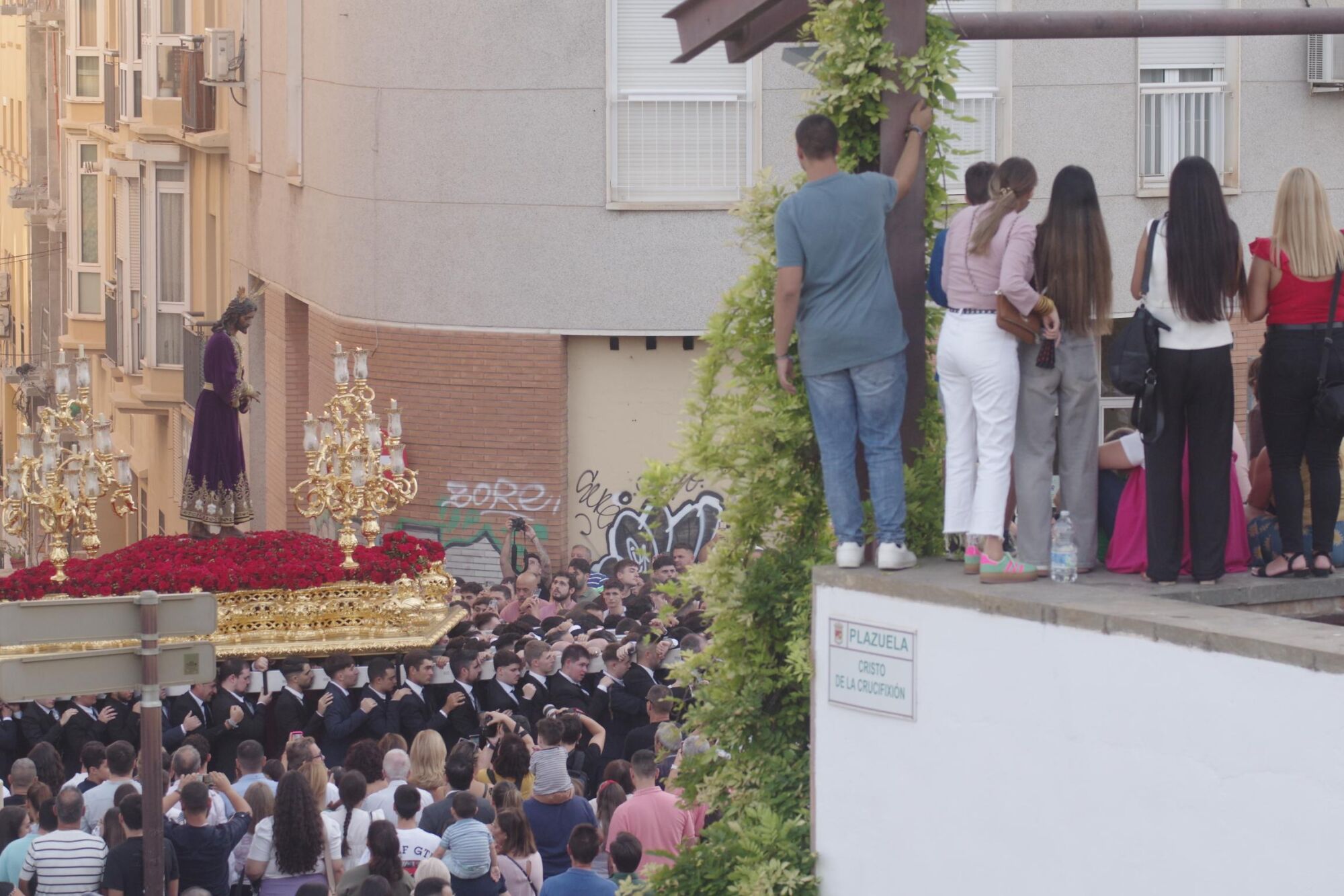 Salida extraordinaria del Señor de la Soledad por el 25 aniversario de su bendición