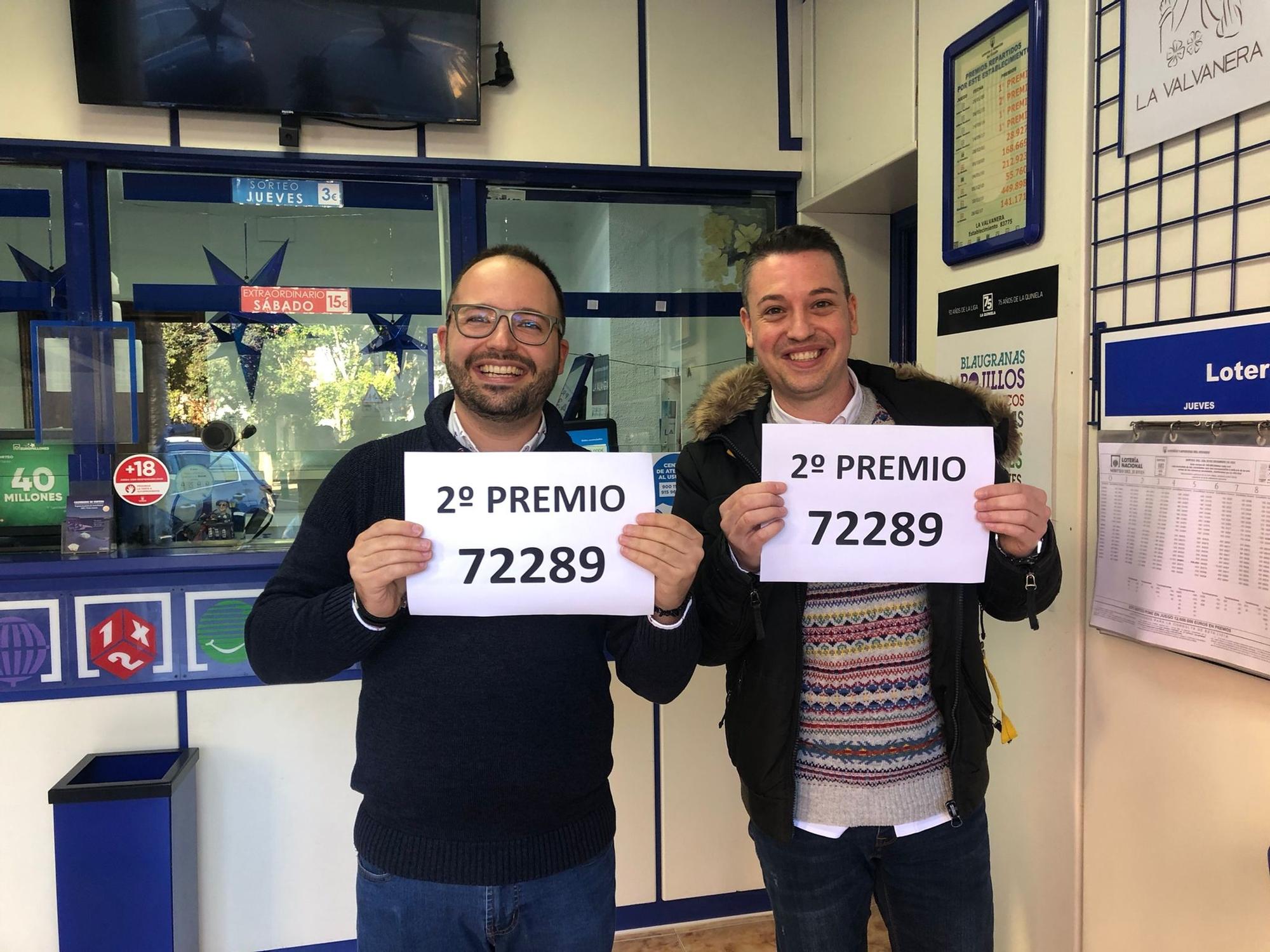 El tercer premio de la Lotería del Niño deja casi 5 millones de euros en Alzira