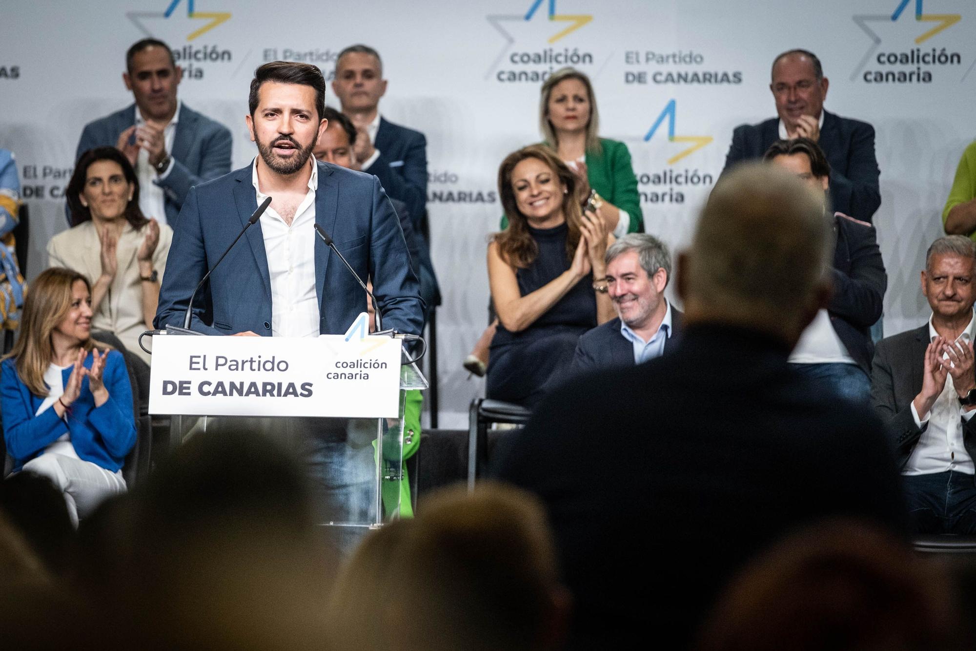 Candidaturas de Coalición Canaria en Tenerife.