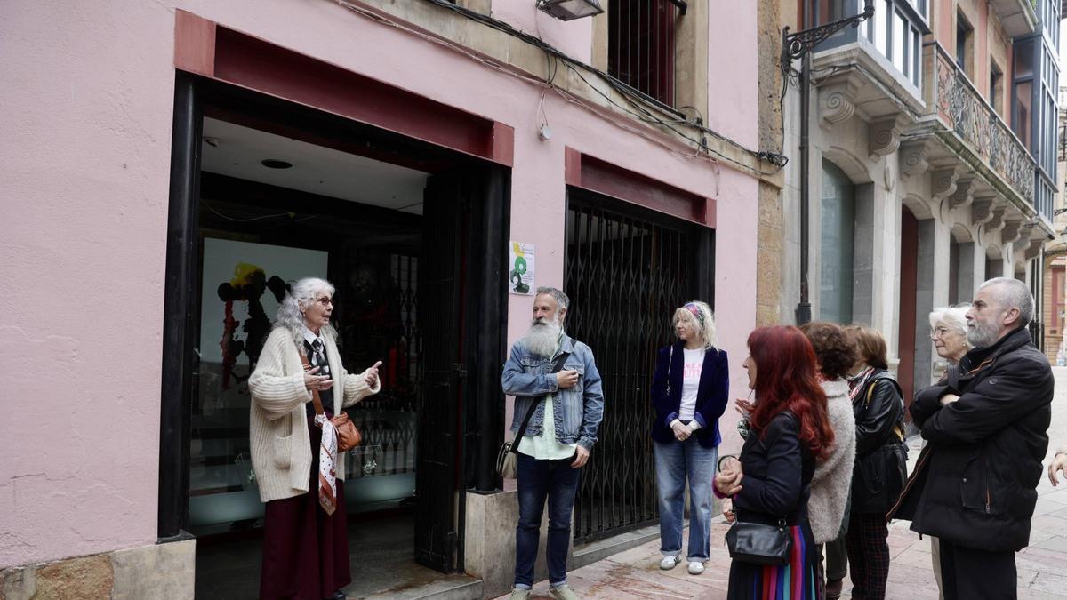 Asistentes a la inauguración del espacio.