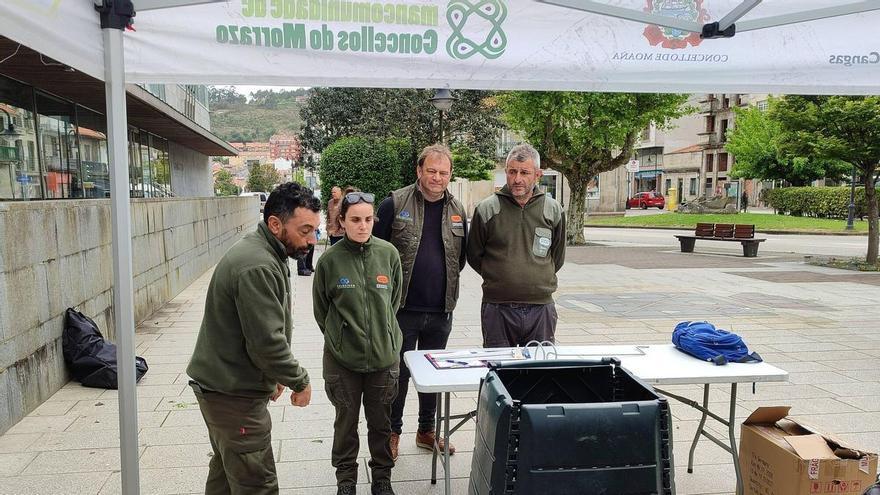 La Mancomunidad de O Morrazo refuerza la inspección de los composteros domésticos con 157 visitas a hogares