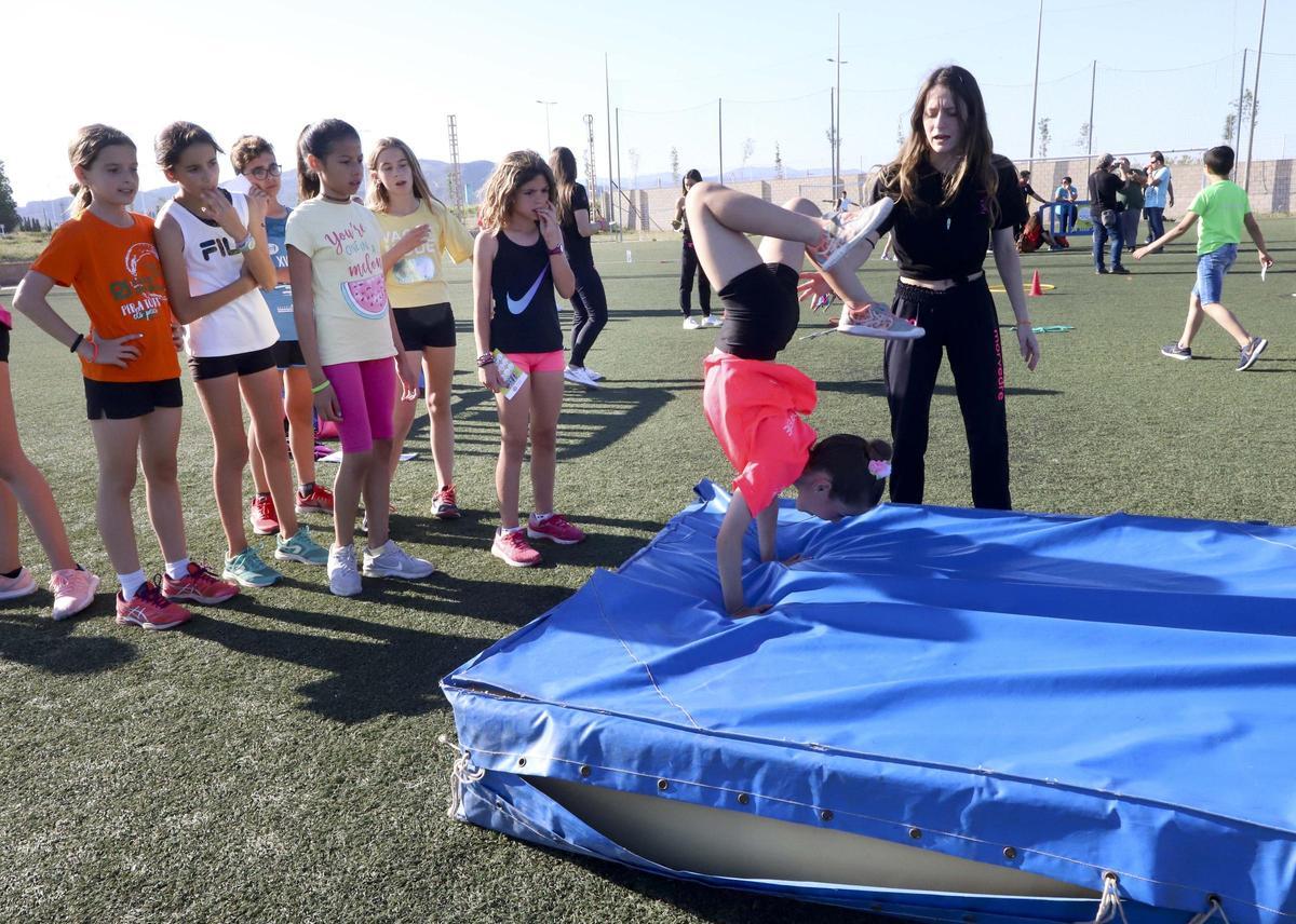 Fiesta de clausura de las escuelas deportivas de Sagunt.