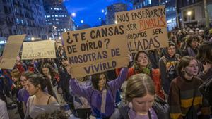 El feminisme pren avui els carrers contra la reacció neomasclista