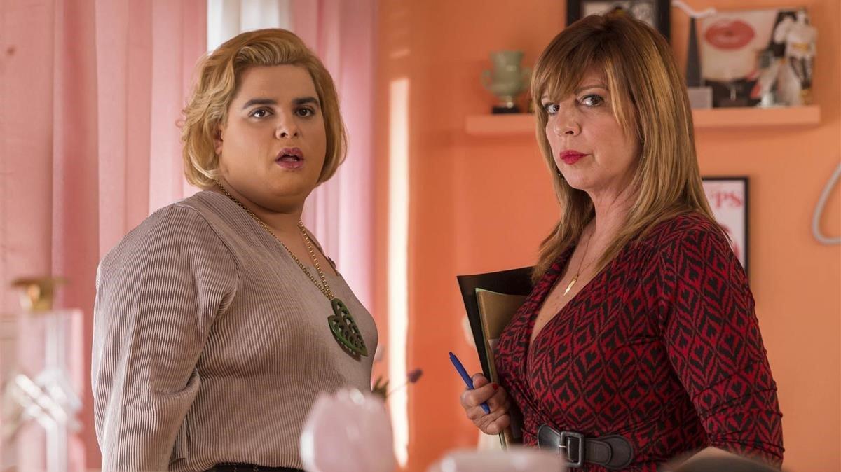 Un momento de la tercera temporada de la serie 'Paquita Salas'.