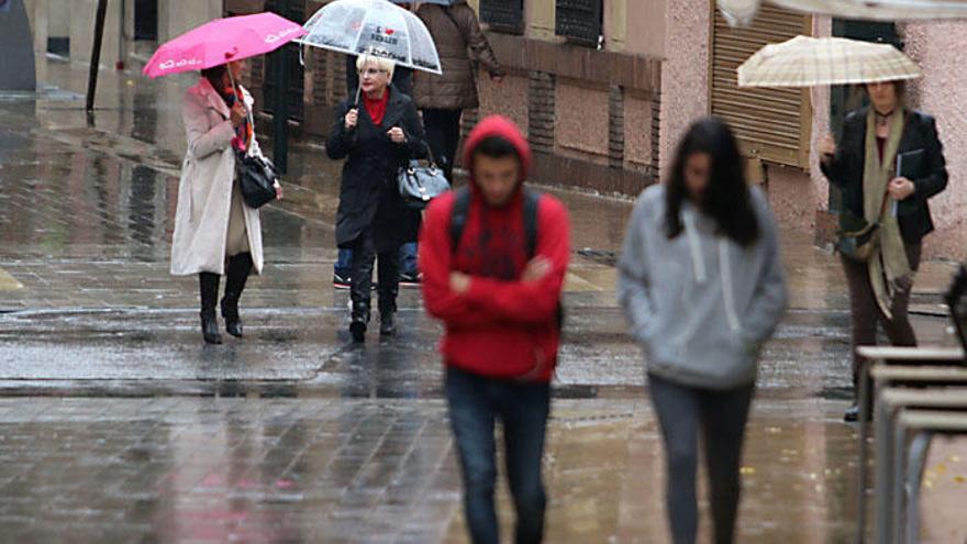 La lluvia vuelve a hace acto de presencia en la provincia de Málaga.