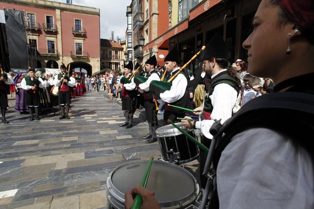 Celebración del Día d'Asturies en Gijón