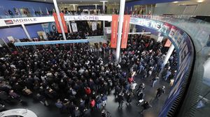 Accés a l’MWC 2017.