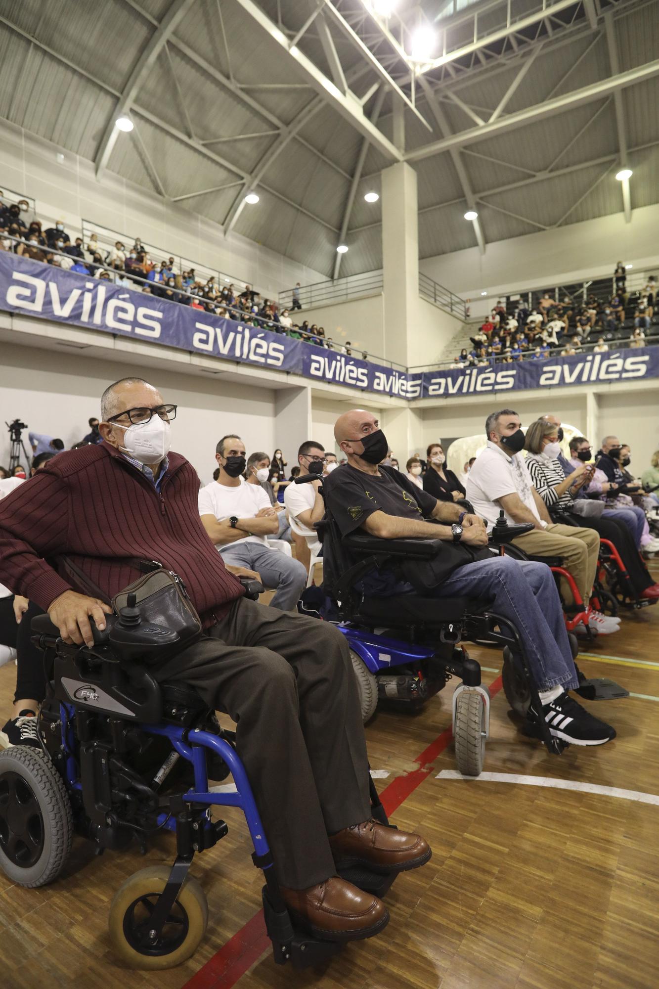 Teresa Perales, en Avilés