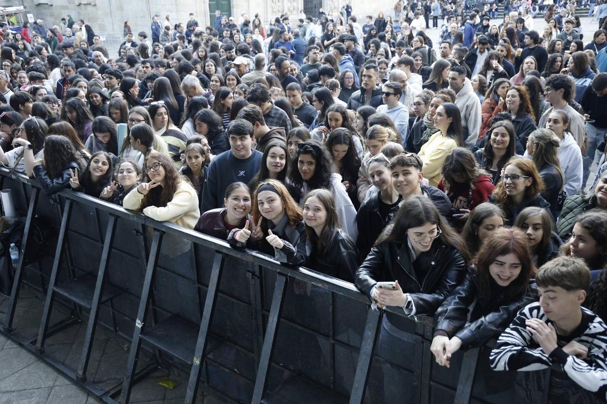 La Quintana se entrega al concierto de Los40 Santiago Pop La Quintana se entrega al concierto de Los40 Santiago Pop