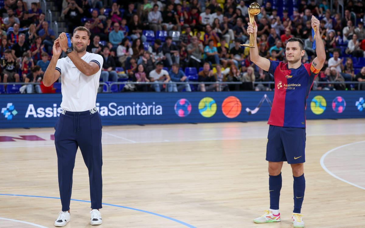 El Palau aplaudió a Pito y a Dyego