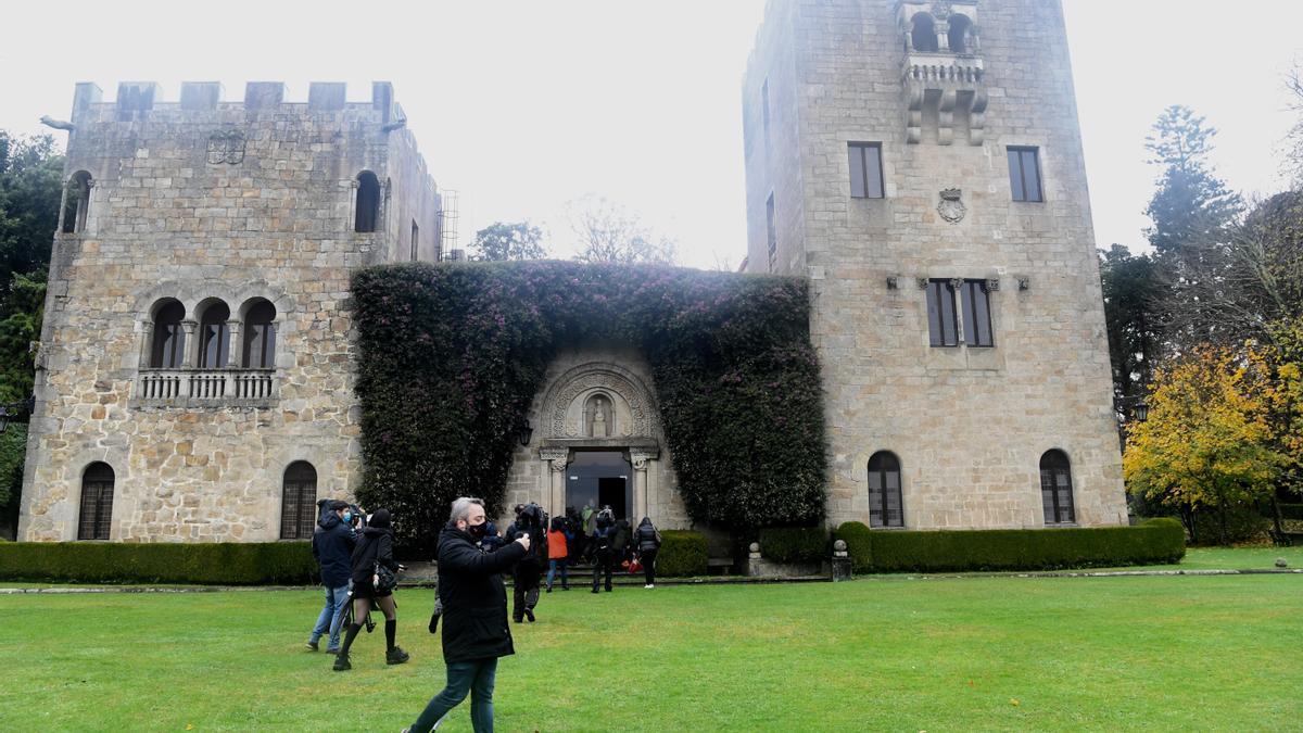 Entrega de las llaves del pazo de Meirás