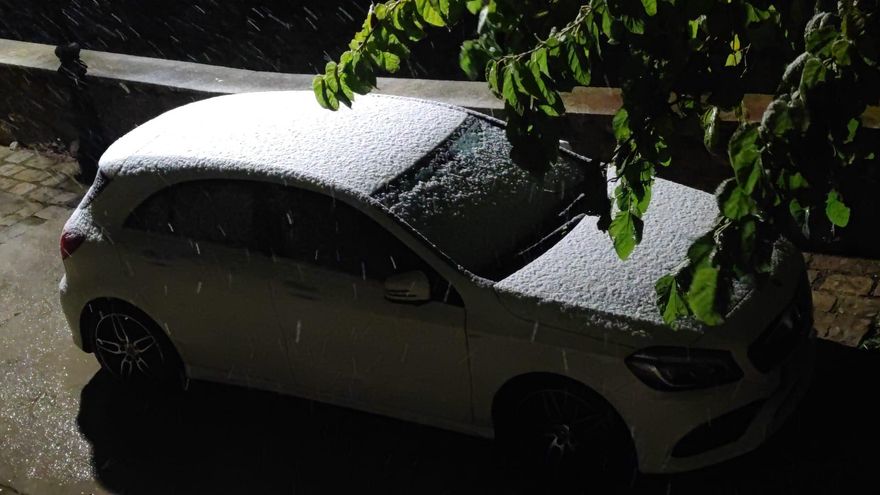 Primeras nieves del otoño en Castellón